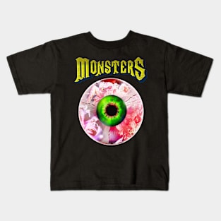 MONSTERS (80s Cult Horror Anthology) Kids T-Shirt